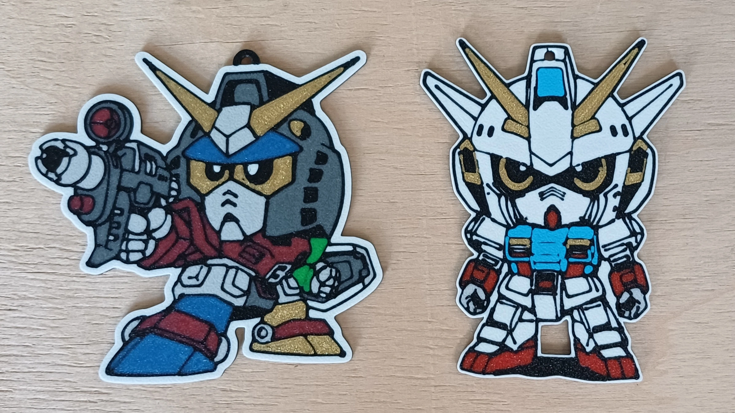 Zawieszki Gundam